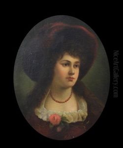 Portraits Of Elegant Ladies (a Pair) Portraits Of Elegant Ladies (a Pair)
