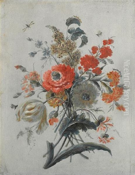 Flowers And Insects (study) - view 1