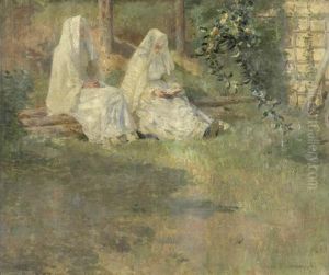 La Lecture by Richemont, Alfred Paul Marie