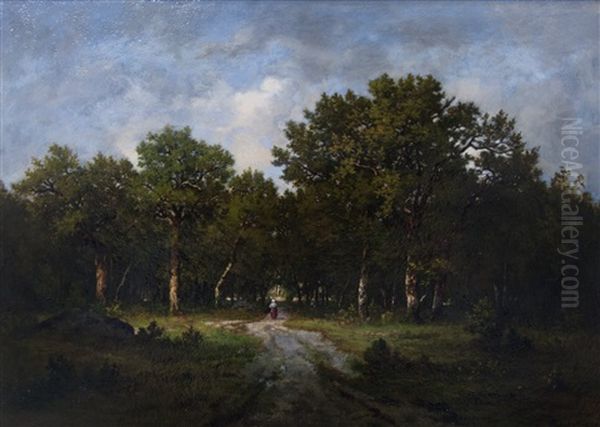 Boisiere Dans La Clairiere De Barbizon - view 1