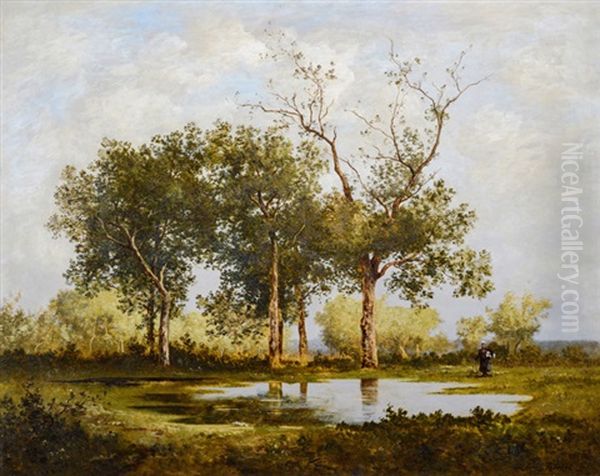 Landschaft Bei Fontainebleau - view 1