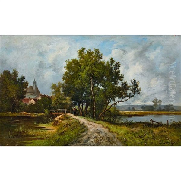 Paysage A L'etang - view 1