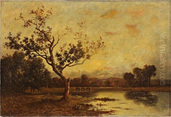 Effet De Soleil Sur L"etang - view 1