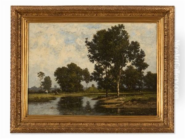 Landscape With Pond - view 1