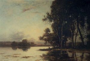 Barque Sur L'etang Barque Sur L'etang
