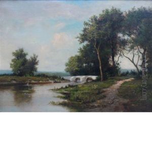 Landscape On The River Oise