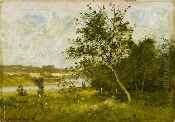 Franzosische Flusslandschaft - view 1