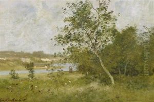 Flusslandschaft Flusslandschaft