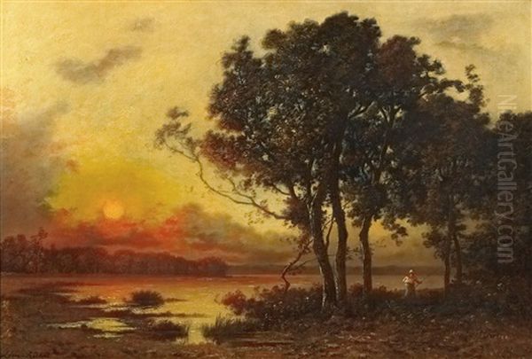 Abendstimmung Bei Barbizon - view 1