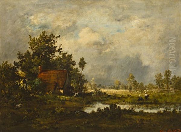 On The Edge Of The Forest Of Barbizon - view 1
