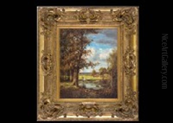 Lavandiere Au Bord De L"etang - view 1