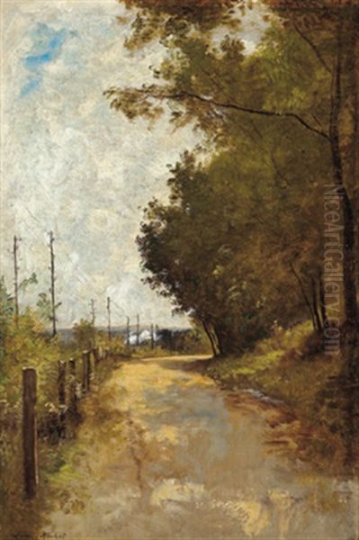 Landstrase Bei Fontainebleau - view 1