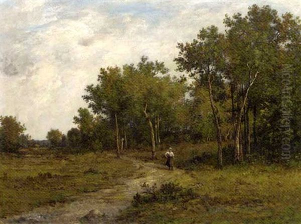 De Retour Apres Avoir Ramasse Du Bois - view 1