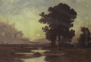 The Wood Gatherer by Leon Richet