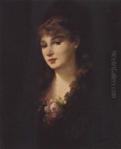 Skuespillerinden Sarah Bernhardt by Leon Richet
