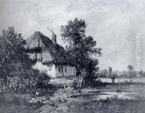 Chaumiere by Leon Richet