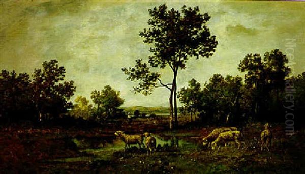 Landscape With Sheep - view 1