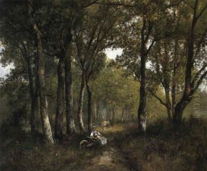Resting Under A Canopy Of Trees