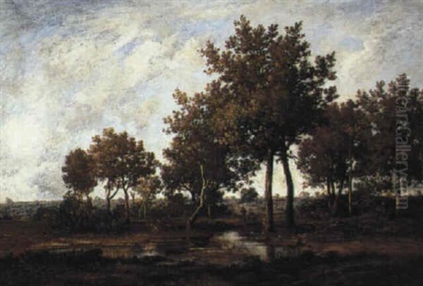 A Figure In A Landscape - view 1