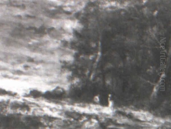 Figure In A Landscape - view 1