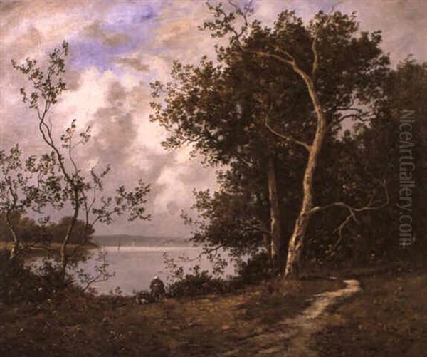 Lavandiere Au Bord De L'eau - view 1