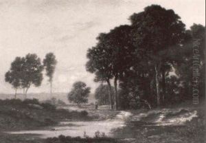 Paysage A La Clairiere