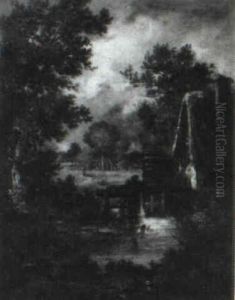 The Old Mill by Leon Richet