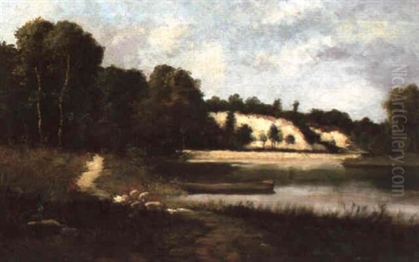 Flusslandschaft - view 1