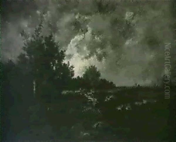 Le Lac Au Crepuscule - view 1