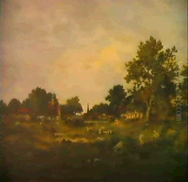 Landschaft Mit Bauernhutten - view 1