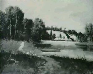Flusslandschaft Flusslandschaft
