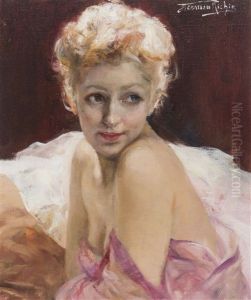 Portrait D'une Jeune Dame