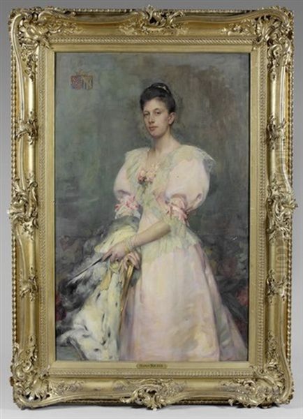 Portrait De La Comtesse Du Chastel Andelot De La Howarderie, Nee Louise De Narcillac - view 1