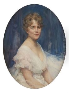 Jeune Femme Sur Fond Bleu Jeune Femme Sur Fond Bleu