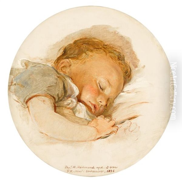 Study Of Thomas Knyvett Aged Three - view 1