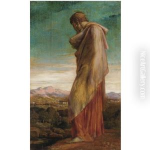 St. John At Patmos by George Richmond