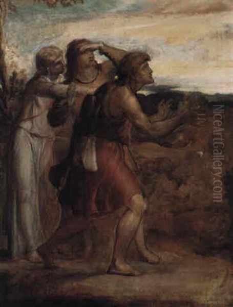 Pilgrim's Progress, Christian On The Delectable Mountain - view 1