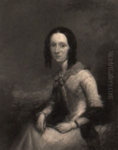 Portrait Of A Lady (sarah Brignold?) by George Richmond