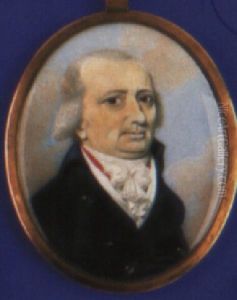 Gentleman With White Waistcoat And Frilled Cravat