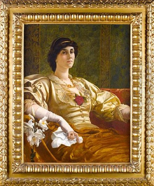 Portrait Of Ethel Bertha Harrison - view 1