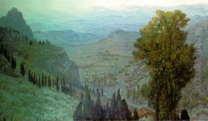 The Plain Of Umbria, Assisi by Sir William Blake Richmond