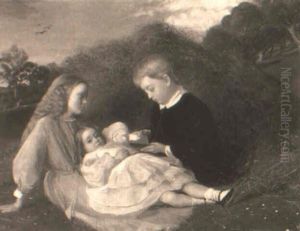 Amy, Dorothea And Hungerford Wren-hoskyns Amy, Dorothea And Hungerford Wren-hoskyns