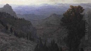 The Plain Of Umbria, Assissi by Sir William Blake Richmond