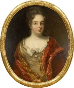 Portratt - Sannolikt Forestallande Christina Beata Lillie
