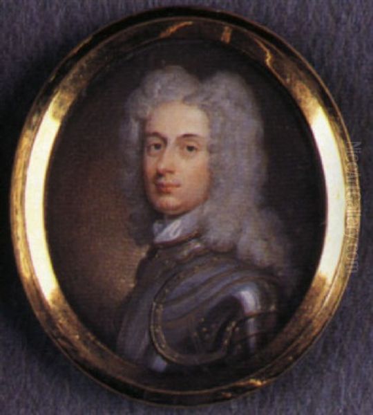 Portrait Of A Gentleman With Full-bottomed Powdered Wig - view 1