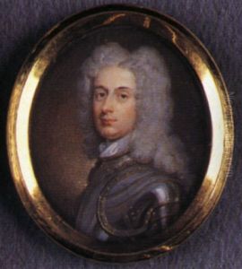 Portrait Of A Gentleman With Full-bottomed Powdered Wig