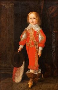 Portrat Des Bernhard Von Sachsen-jena (1638 - 1678) Als Funfjahriger Portrat Des Bernhard Von Sachsen-jena (1638 - 1678) Als Funfjahriger
