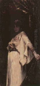 La Femme Fatale by Edouard Frederic Wilhelm Richter