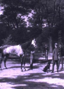 Presentation Of A Dappled Grey Presentation Of A Dappled Grey