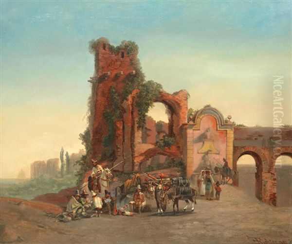 Porta Furbass, Rome - view 1